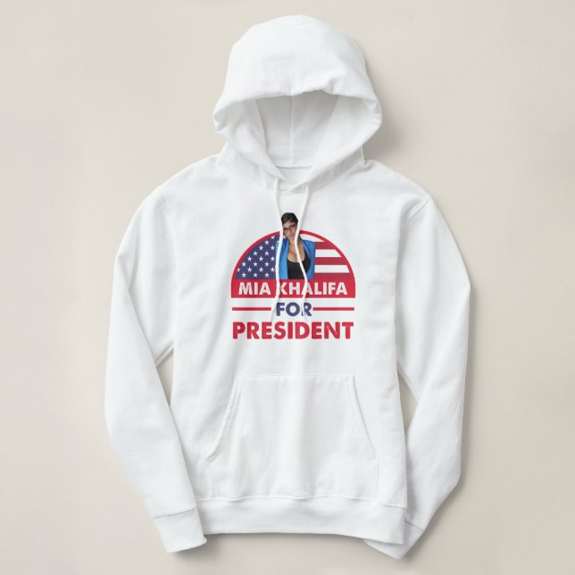 Schönes Modell Mia Khalifa Phantastisch für Filmfa Hoodie (Design vorne)