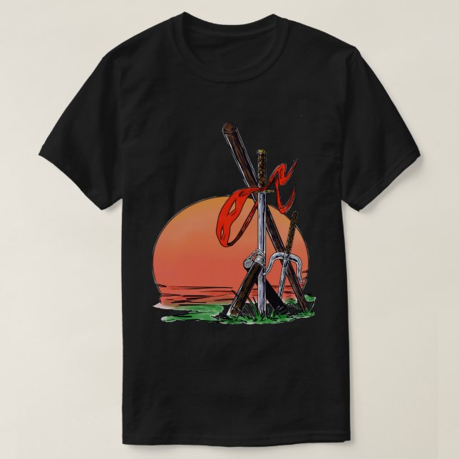 Schönes Modell Ninja Gaiden Retro Vintag T-Shirt (Design vorne)