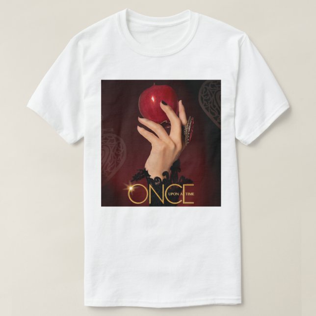 Schönes Modell Ouat Red Apple Evil Queen Poster T-Shirt (Design vorne)