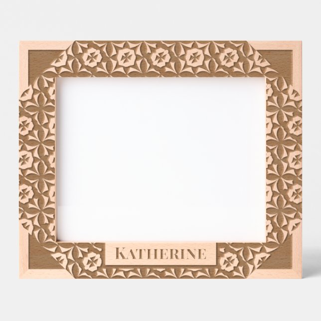 Schönes modernes Design Geätzte Rahmen (Vorderseite)