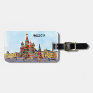 Schönes Moskau Gepäckanhänger
