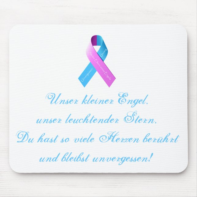 Schönes Mousepad als Erinnerung (Vorne)