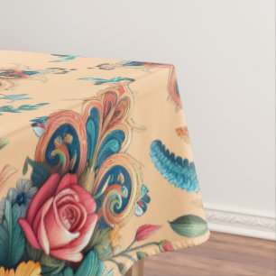 Schönes Muster der Summers-Blume Tischdecke