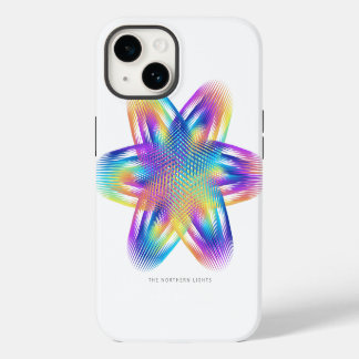 Schönes Muster der Titanfarben - iPhone 14 Hülle