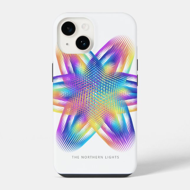 Schönes Muster der Titanfarben - iPhone Hülle (Rückseite)