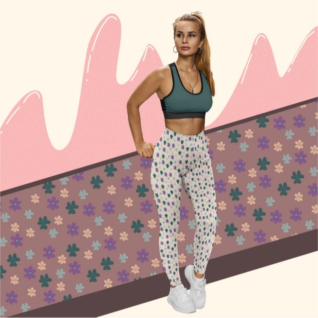 Schönes Muster für Blume Leggings (Von Creator hochgeladen)
