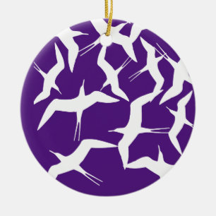 Schönes Muster für Vögel Keramik Ornament