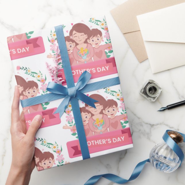 Schönes Muttertagsgeschenk Geschenkpapier (Schenken)
