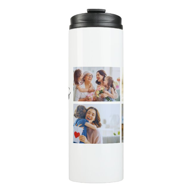 Schönes Muttertagsgeschenk Thermal Tumbler Thermosbecher (Vorderseite)