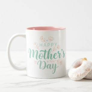Schönes Muttertagsgeschenk Zweifarbige Tasse