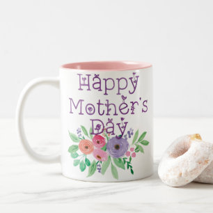 Schönes Muttertagsgeschenk Zweifarbige Tasse