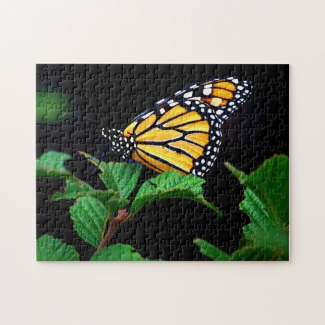 Schönes Nahes Monarch Butterfly-Puzzle Puzzle (Horizontal)