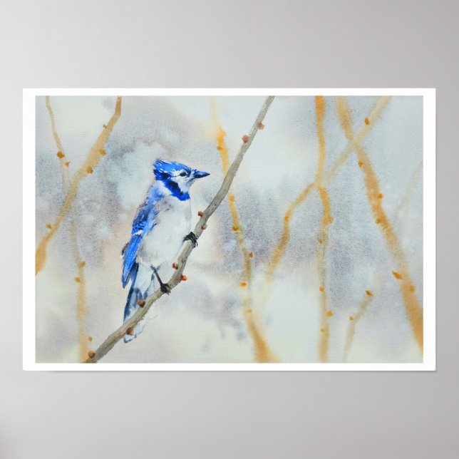 Schönes neues Aquarellmalposter Poster (Vorne)