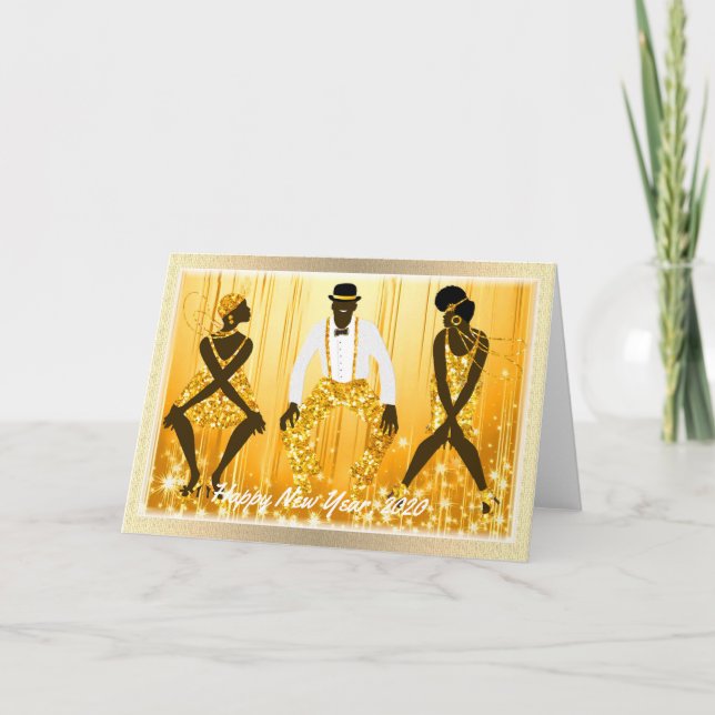 Schönes neues Jahr 2020 Karte (Vorderseite)