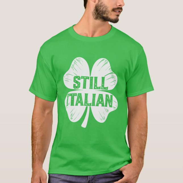 Schönes, noch italienisches Kleeblatt Männer Fraue T-Shirt (Vorderseite)