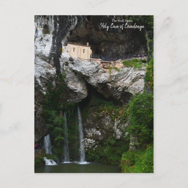 Schönes Nordspanien - Covadonga Postkarte (Vorderseite)