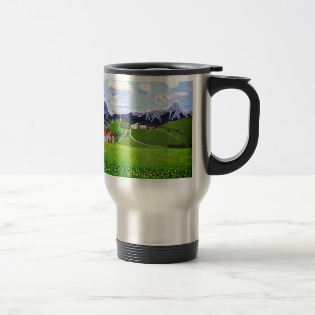 Schönes Norwegen Reisebecher (Rechts)