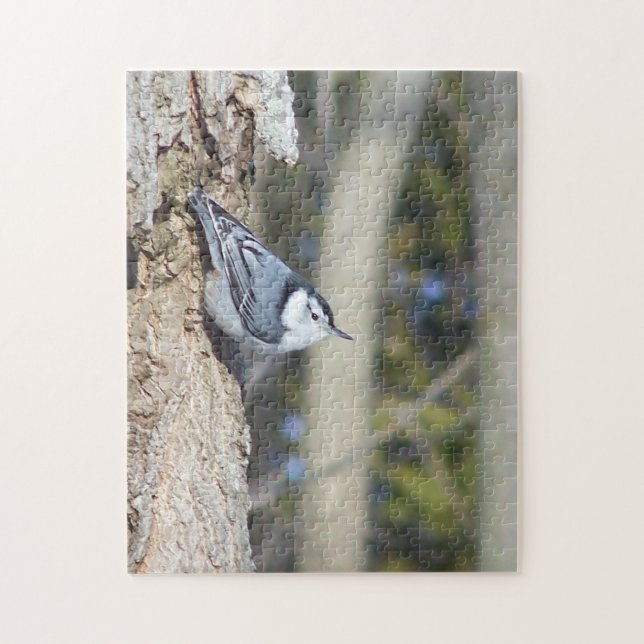 Schönes Nuthatch Puzzle (Vertikal)
