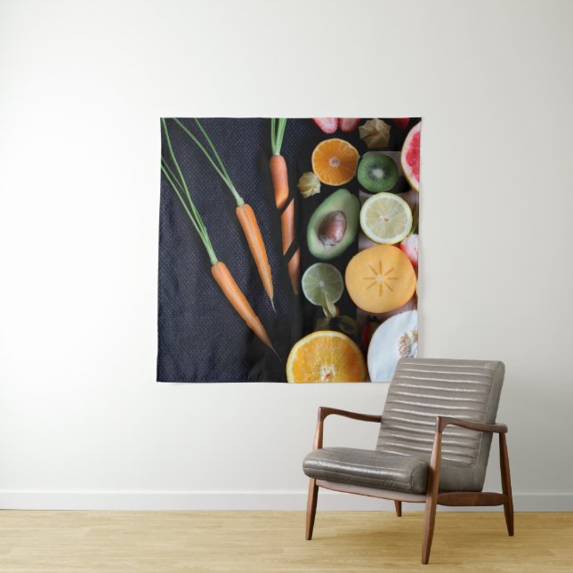 Schönes Obst und Gemüse Wandteppich (Beispiel)