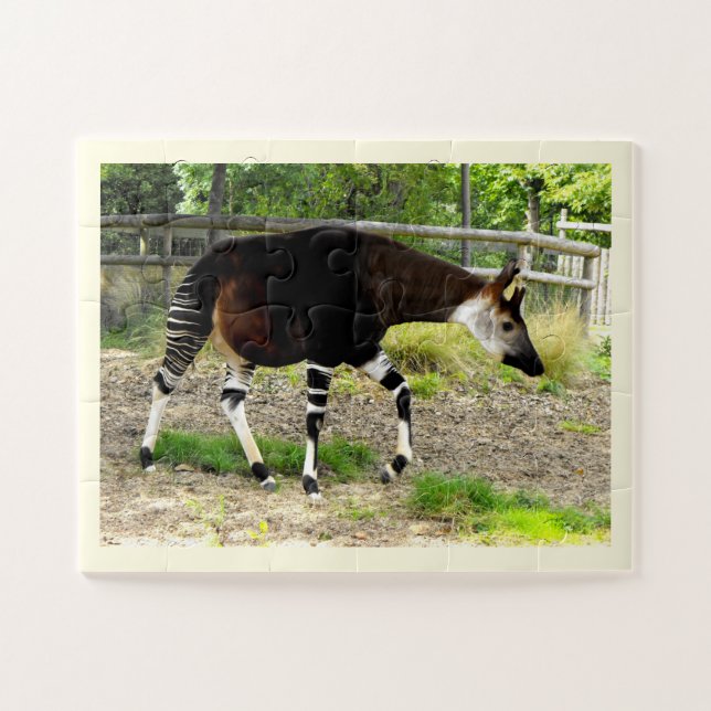 Schönes Okapi Puzzle (Horizontal)