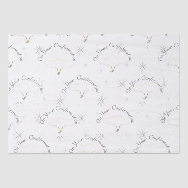 Schönes Opfer der Bestätigung Seidenpapier (Vorderseite)