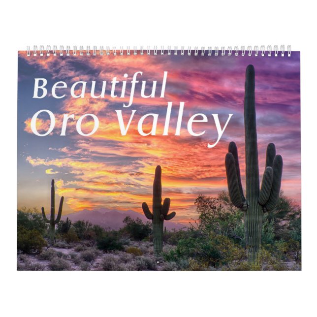Schönes Oro Tal große zwei Seiten Kalender (Titelbild)