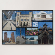 Schönes Oslo. horizontal, Norwegen, Jigsaw Puzzle
