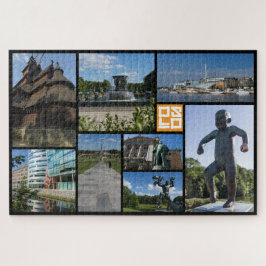 Schönes Oslo. horizontal, Norwegen, Jigsaw Puzzle