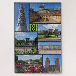 Schönes Oslo, Norwegen, Jigsaw Puzzle