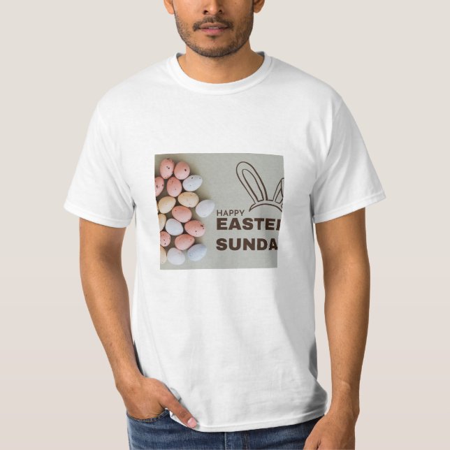 Schönes Ostersonntagsbild T-Shirt (Vorderseite)