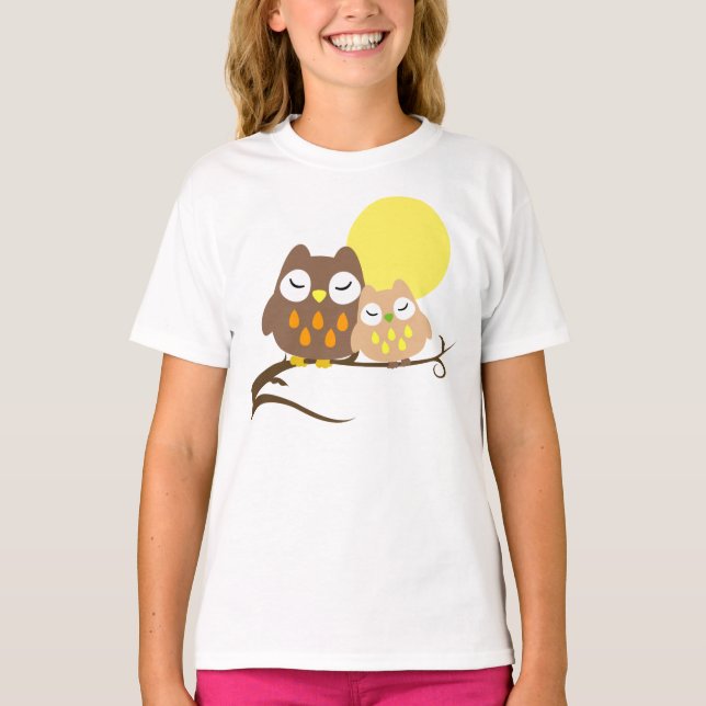Schönes Owl T-Shirt (Vorderseite)