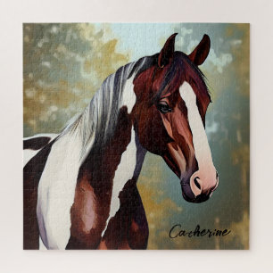 Schönes Paint Horse Puzzle