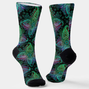 Schönes Paisley-Design Socken