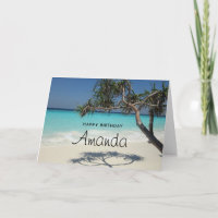 Schönes Paradies für tropische Strände zum Geburts