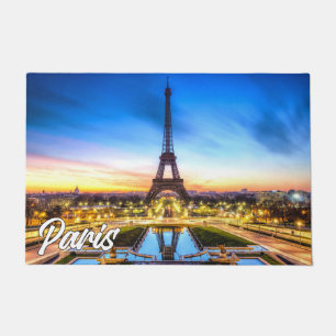 Schönes Paris, Frankreich Eiffel Tower Fußmatte