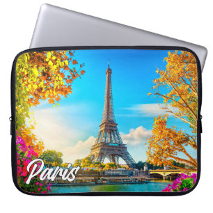 Schönes Paris, Frankreich Eiffel Tower Laptopschutzhülle