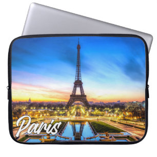 Schönes Paris, Frankreich Eiffelturm Laptopschutzhülle