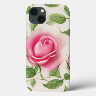 Schönes Pastellmuster der Rose Case-Mate iPhone Hülle