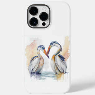 Schönes Pelican Couple, Pelican Liebe Bonds Case-Mate iPhone 14 Pro Max Hülle