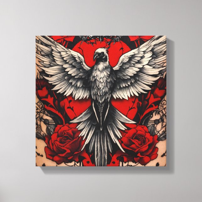 Schönes Penting Leinwanddruck (Vorderseite)