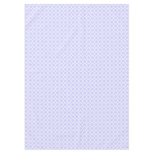 Schönes Periwinkle Quatrefolienmuster Frühjahr Tischdecke