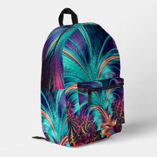 Schönes PfauenFeathers Rucksack