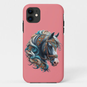 Schönes Pferd mit Juwelengraben Case-Mate iPhone Hülle