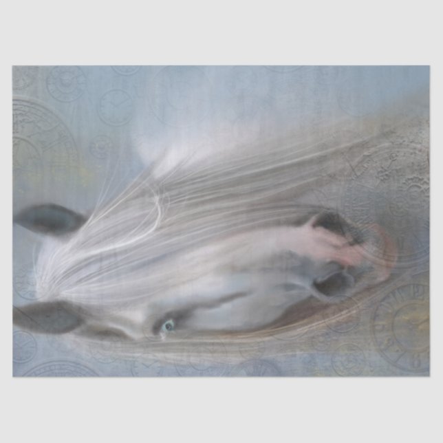 Schönes Pferd Seidenpapier (Vorderseite)