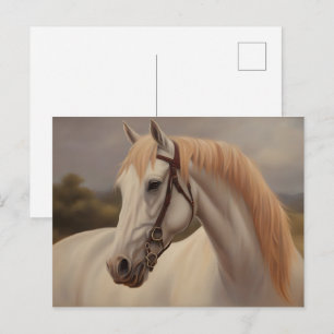 Schönes Pferdebild Postkarte