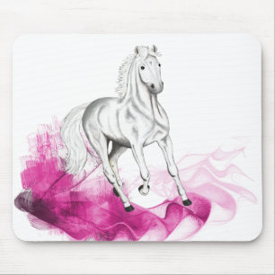schönes Pferdemotiv, Mausunterlage Mousepad