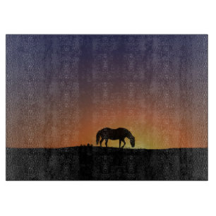 Schönes Pferdezuchtbrett Schneidebrett