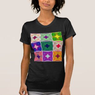 Schönes Phantastisches afrikanisches Druckmuster T-Shirt