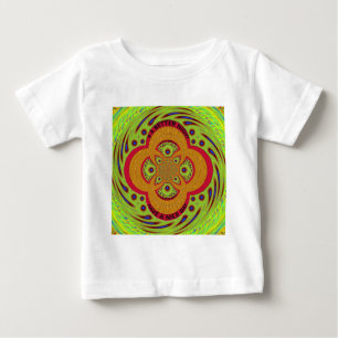Schönes phantastisches afrikanisches Mandala-Muste Baby T-shirt