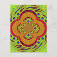 Schönes phantastisches afrikanisches Mandala-Muste